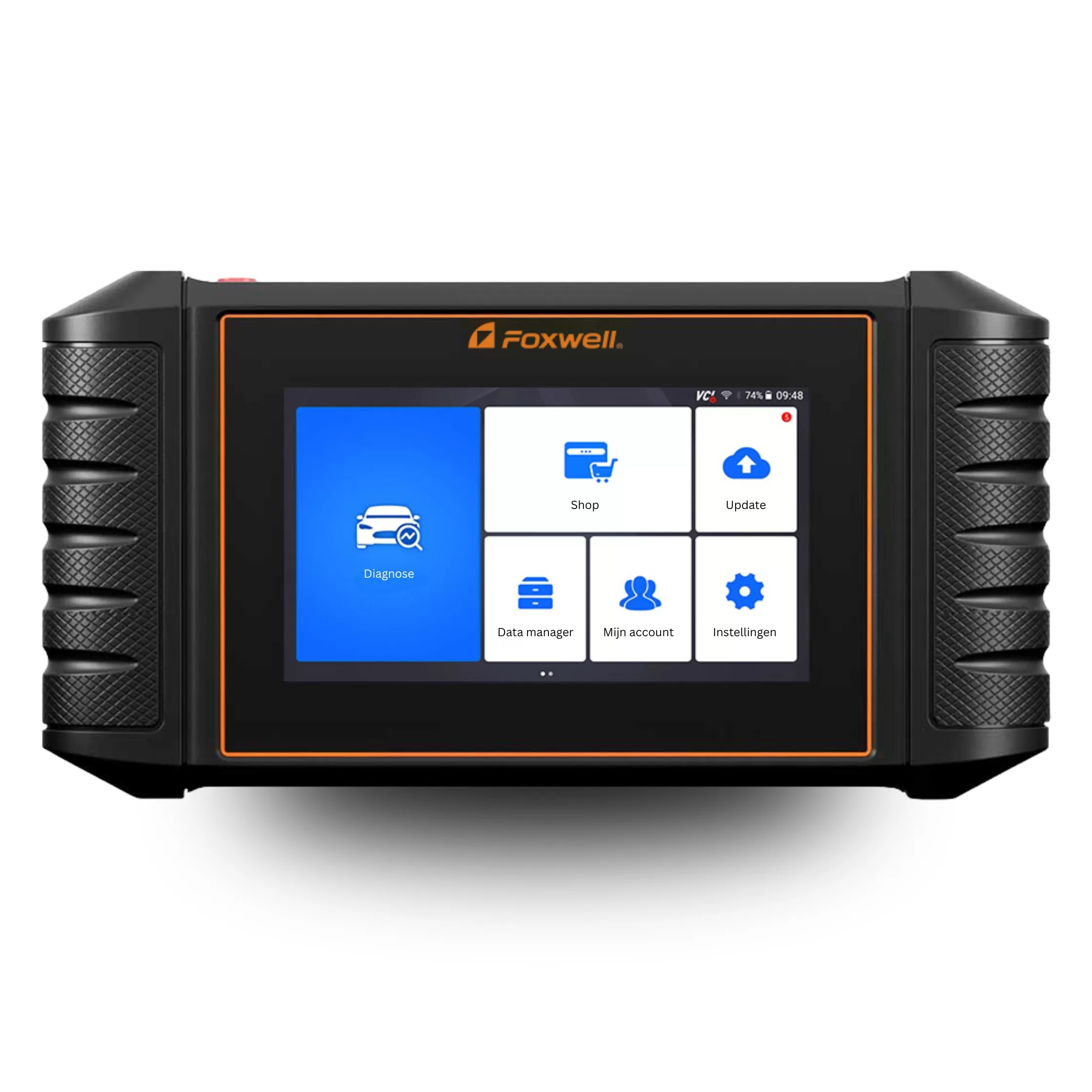 Foxwell i53BT vooraanzicht interface Foxwell i53BT vooraanzicht interface