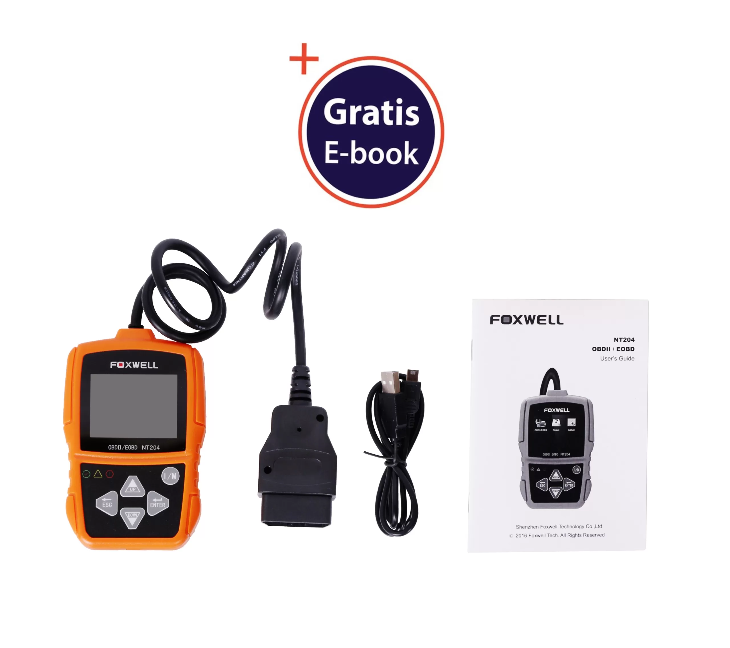 Foxwell NT204 compleet